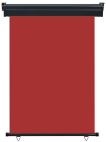 vidaXL Σκίαστρο Βεράντας Πλαϊνό Κόκκινο 125 x 250 εκ.