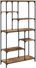 vidaXL Ράφι Βιβλίων 5 επιπέδων 99 x 35,5 x 176 cm Επεξεργασμένο Ξύλο