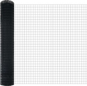 vidaXL Ευρωπαϊκός Φράκτης με Ακίδες 10 x 1,5 m PVC-Επικαλυμμένο Ατσάλι