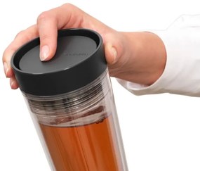 Θερμοκύπελλο Brabantia Make&Take 1008493, 360 ml, χωρίς διαρροή, χωρίς BPA, σκούρο γκρι