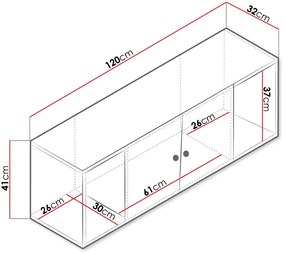 Ραφιέρα Nero 13-Fusiko-Leuko-Gkri