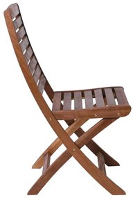 Καρέκλα SPOT  Πτυσ/νη Acacia 43x54x90cm (Σετ 2 ΤΕΜ)