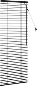 vidaXL Βενετσιάνικη Σκίαση Μαύρο 60 x 160 εκ. 35 mm