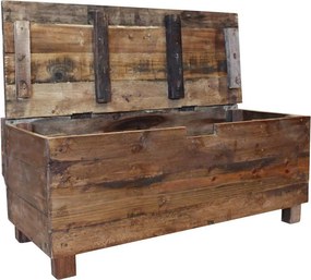 vidaXL Πάγκος 86 x 40 x 60 εκ. από Μασίφ Μαόνι