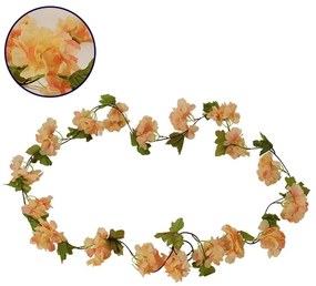 Γιρλάντα Με 18 Τεχνητά Άνθη Κερασιάς 09022 2,2m Somon GloboStar Plastic