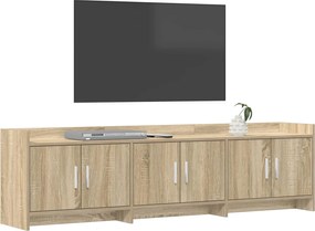 vidaXL Ντουλάπι TV 168 x 33 x 47 εκ. Sonoma Δρυς Επεξεργασμένο Ξύλο