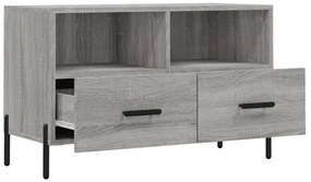 vidaXL Έπιπλο Τηλεόρασης Γκρι Sonoma 80x36x50 εκ. από Επεξεργ. Ξύλο