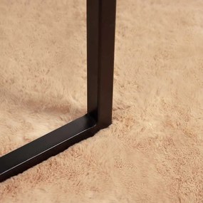 vidaXL Αντιολισθητικό ψεύτικο χαλί από κουνελιού Olite Taupe