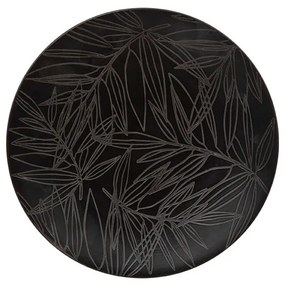 Πιάτο Φαγητού Ρηχό (Φ27) S-D Vegy Black 188987A