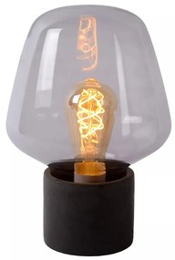 Φωτιστικό Επιτραπέζιο Lucide 45569-01-65 BECKY Φυμέ (Smoke)|Γκρι (Grey)