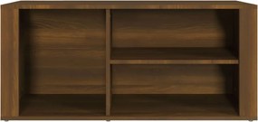 vidaXL Παπουτσοθήκη Καφέ Δρυς 100x35x45 εκ. από Επεξεργασμένο Ξύλο