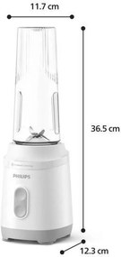 Μπλέντερ Κύπελλο Philips Λευκό
