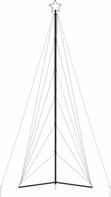 vidaXL Χριστουγεννιάτικο δέντρο LED 861 LED Θερμό Λευκό 478 εκ.