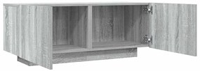 vidaXL Έπιπλο Τηλεόρασης Γκρι Sonoma 100x35x40 εκ. από Επεξεργ. Ξύλο