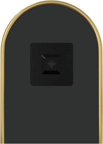 vidaXL Καθρέφτης Τοίχου Οβάλ Χρυσός 40x15 εκ.