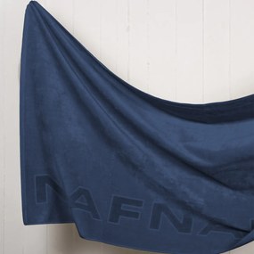 Πετσέτα Θαλάσσης (90x170) Naf-Naf Velour Classic Blue