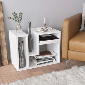 Βιβλιοθήκη Δαπέδου 3 Θέσεων (60x35x45) A-G Abies 793ELG2803 White