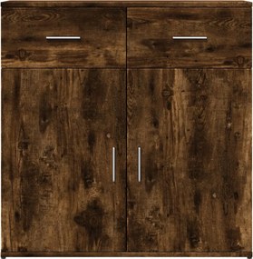 vidaXL Βοηθητικό Ντουλάπι Καπνιστή Δρυς 79x38x80εκ. Επεξεργασμένο Ξύλο