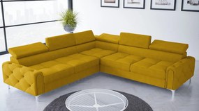 Γωνιακός καναπές Almeria I-Moustardi-Δεξιά