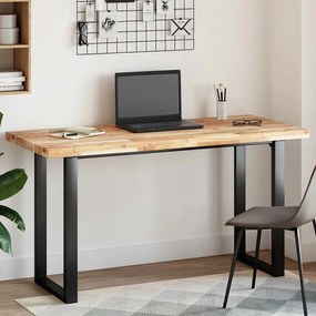 vidaXL Επιφάνεια Γραφείου Ορθογώνια 120x60x4 εκ. Μασίφ Ξύλο Ακακίας