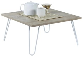 COFFEE TABLE DIANE  SONAMA WHITE 60x60x29Y cm.