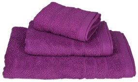 Πετσέτα Βαμβακερή Χειρός 30x50εκ. Purple