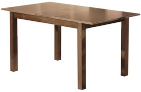 Τραπέζι Miller Ε781,11 120+30x80x74cm Walnut