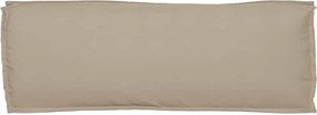vidaXL Μαξιλάρι Taupe 110 x 40 x 8 εκ Ύφασμα Όξφορντ