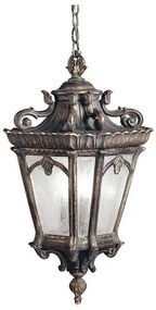 Κρεμαστό Φωτιστικό Οροφής 4xE27 60W IP23 Μπρονζέ Tournai KL-TOURNAI8G-XL Elstead KL-TOURNAI8G-XL Μπρονζέ