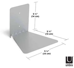 Σετ 3 αόρατα ράφια βιβλίων 13x14 Umbra Conceal sm 330639-560