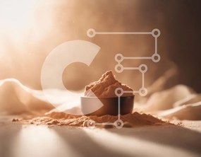 Intra Συλλεκτικό Ξύλινο Παζλ Plywood 4mm - Καλλυντική σκόνη σε λευκό ύφασμα Σε Ξύλινο Κουτί - Διαστάσεις Puzzle: 10x10 cm – 25 κομμάτια