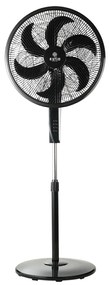 ESTIA ΑΝΕΜΙΣΤΗΡΑΣ ΣΤΑΝΤ ΕΠΙΔΑΠΕΔΙΟΣ AITHER 45cm 75w ΜΑΥΡΟΣ