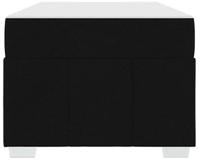 vidaXL Σκελετός Κρεβατιού με στρώμα Μαύρο 90 x 200 cm ύφασμα
