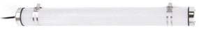 Φωτιστικό Μπάνιου - Τοίχου Scuba 75750 LED 20W 3000K 3200Lm Chrome Faro Barcelona Steel,Plastic