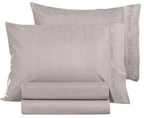 Παπλωματοθήκη Υπέρδιπλη &quot;Easy Iron&quot; Color Plus Melanze 225x245 - Guy Laroche