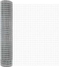 vidaXL Φράχτης Εuro 1,6 x 10 m Σίδηρος με επικάλυψη PVC