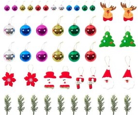 VEVOR 2 Pack 5' Artificial Cedar Topiary Tree Faux Plant UV Decor In/Outdoor