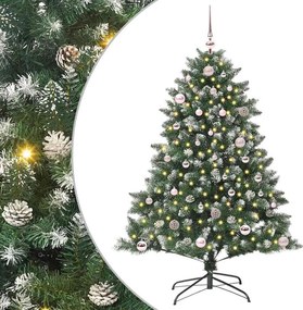 vidaXL Τεχνητό Χριστουγεννιάτικο Δέντρο με 150 LED Πράσινο 150 cm
