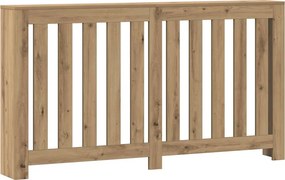 vidaXL Καπάκι Καλοριφέρ Δρυς 149 x 20 x 82 cm Επεξεργασμένο Ξύλο