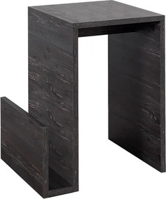 Τραπεζάκι βοηθητικό Regnar Megapap χρώμα rebab 43,1x33,5x52εκ.