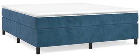 ΚΡΕΒΑΤΙ BOXSPRING ΜΕ ΣΤΡΩΜΑ ΣΚΟΥΡΟ ΜΠΛΕ 180X200 ΕΚ. ΒΕΛΟΥΔΙΝΟ 3144697