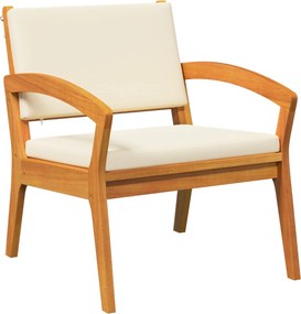 vidaXL Σετ μπιστρό με μαξιλάρι 5 pcs Καφέ Πολυεστέρας