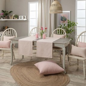 Τραβέρσα Guensa 06 Pink Teoran 40Χ160 40x160cm Cotton-Polyester