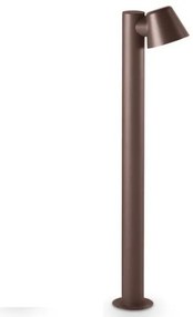 Κολωνάκι Κήπου-Εξωτερικού Χώρου GAS PT1 Ideal Lux-213101-Καφέ 213101