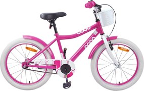 vidaXL Παιδικό Ποδήλατο 18 ίντσες για 5-7 ετών Ροζ
