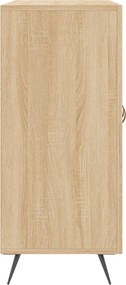 vidaXL Ντουλάπι Sonoma δρυς 90x34x80 εκ. Επεξεργασμένο Ξύλο