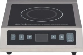 vidaXL Εστία Επαγωγική Επιτραπέζια με Οθόνη και Πλήκτρα Αφής 3500 W