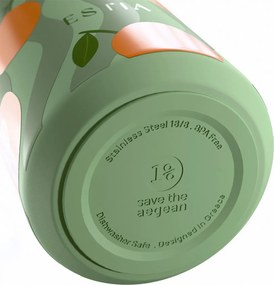 Μπουκάλι Θερμός 500ml Estia Save The Aegean Flow Peach Garden 01-42202