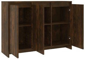 vidaXL Μπουφές Καπνιστή Δρυς 102x33x75 εκ. Επεξεργασμένο Ξύλο