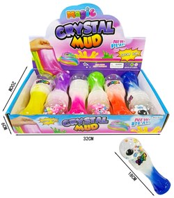 Παιχνίδι χλαπάτσα 6 τμχ - Magic Crystal Mud 6 pcs